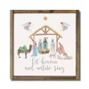 Let Heaven and Nature Sing Framed Wood Wall Plaque