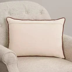Let it Snow Diamond Woven Pillow