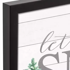 Let it Snow Framed Art Print