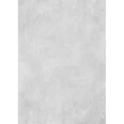 Light Gray Shag Washable Area Rug, 5x8