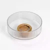 Linear Glass Serving Bowl