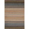 Linear Seaside Outdoor Area Rug, 6x9