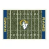 Los Angeles Rams Home Field Area Rug, 6x8