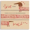Love You This Much Wood Wall Plaque