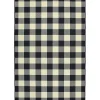 Madura Buffalo Check Outdoor Area Rug, 8x13