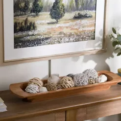 Mango Wood Trough Bowl