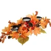 Maple Leaf Candleholder Centerpiece