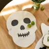 Marble Skull Halloween Cheese Board