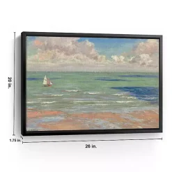 Marine Regates a Villers Canvas Print, 26x20 in.