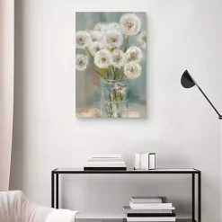 Mason Jar Wishes I Canvas Art Print