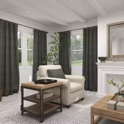 Matte Black and White Wooden Tic Tac Toe Board