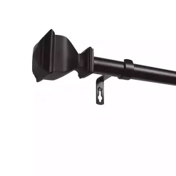 Matte Bronze Napoleon Outdoor Curtain Rod, 160 in.