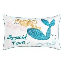 Mermaid Love Lumbar Pillow
