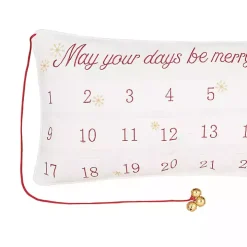Merry & Bright Advent Calender Lumbar Pillow