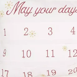 Merry & Bright Advent Calender Lumbar Pillow