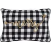 Merry Buffalo Plaid Lumbar Pillow
