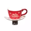 Merry Christmas Teacup Nightlight