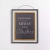 Merry Little Christmas Hanging Wall Plaque