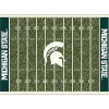 Michigan State Home Field Area Rug, 6x8