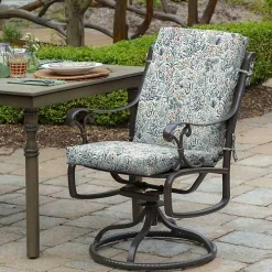 Millennial Leaf Luxe Outdoor Dining Chair Cushion