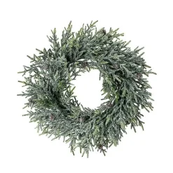 Mini Frosted Pine Wreath