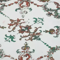 Mirrored Moroccan Pattern Tray with Gold Edges