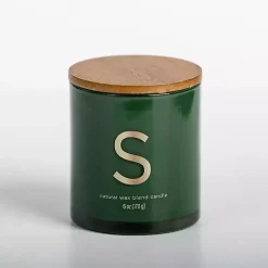 Monogram S Pinecone & Cyprus Jar Candle