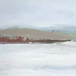 Morning Sea Framed Canvas Art Print