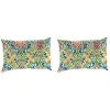 Multi Fiorella Outdoor Accent Pillows, Set of 2