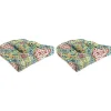 Multi Fiorella Outdoor Wicker Cushions, Set of 2