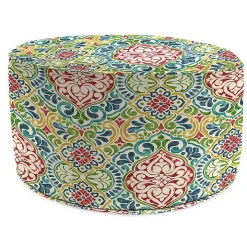 Multi Fiorella Round Outdoor Pouf
