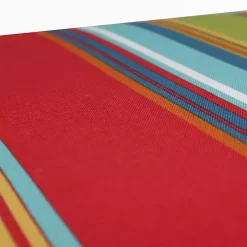 Multicolor Striped Outdoor Pillows, Set of 2