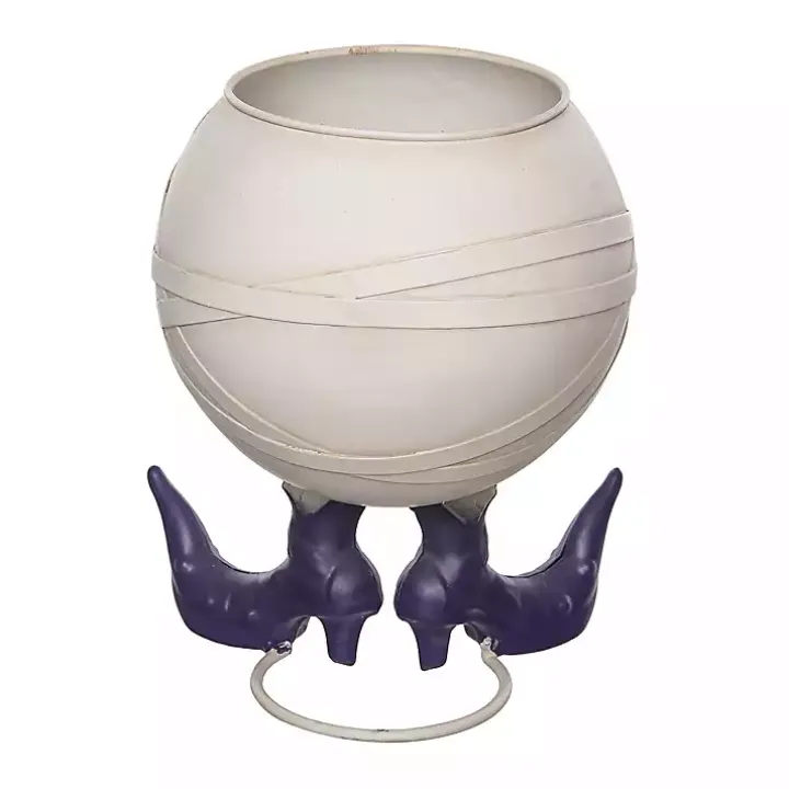 Mummy Halloween Candy Bowl