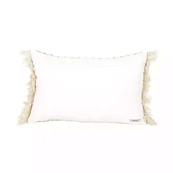 Mustard Geometric Floral Indoor/Outdoor Pillow