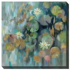 Mystic Pond Outdoor Canvas Art Print