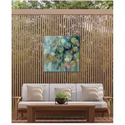 Mystic Pond Outdoor Canvas Art Print