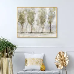 Mystical Mistlands Framed Canvas Art Print