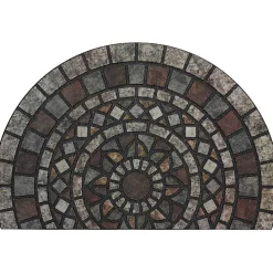 Mythos Stone Mosaic Slice Doormat