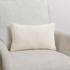 Nana Embroidered Lumbar Pillow