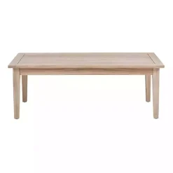 Natural Acacia Wood Slatted Outdoor Coffee Table