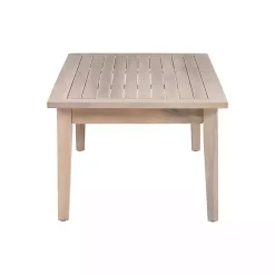 Natural Acacia Wood Slatted Outdoor Coffee Table