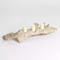 Natural Driftwood Candle Runner