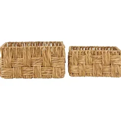 Natural Fibers 2-pc. Jute Basket Set