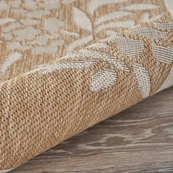 Natural Flamingo Indoor/Outdoor Area Rug, 5x7