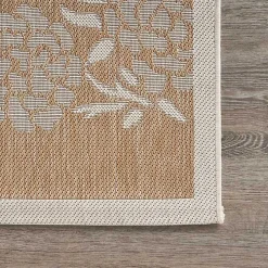 Natural Flamingo Indoor/Outdoor Area Rug, 5x7