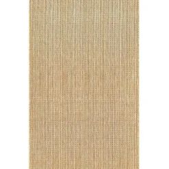 Natural Intertwined Santal Outdoor Area Rug, 7x9