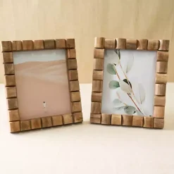 Natural Rustic Wood 2-pc. Picture Frame Set, 8x10