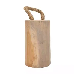 Natural Wood Door Stopper