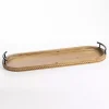 Natural Wood Rounded Edge Tray