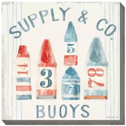 Nautical Supply Outdoor Canvas Art Print
